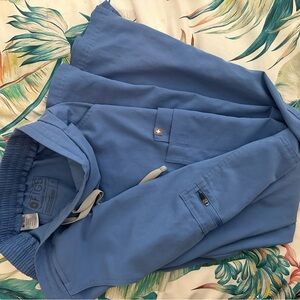 Figs Skinny Scrub Pants Ceil Blue